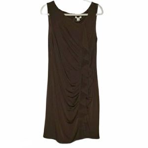 NWT Cato dress side ruching with flounce